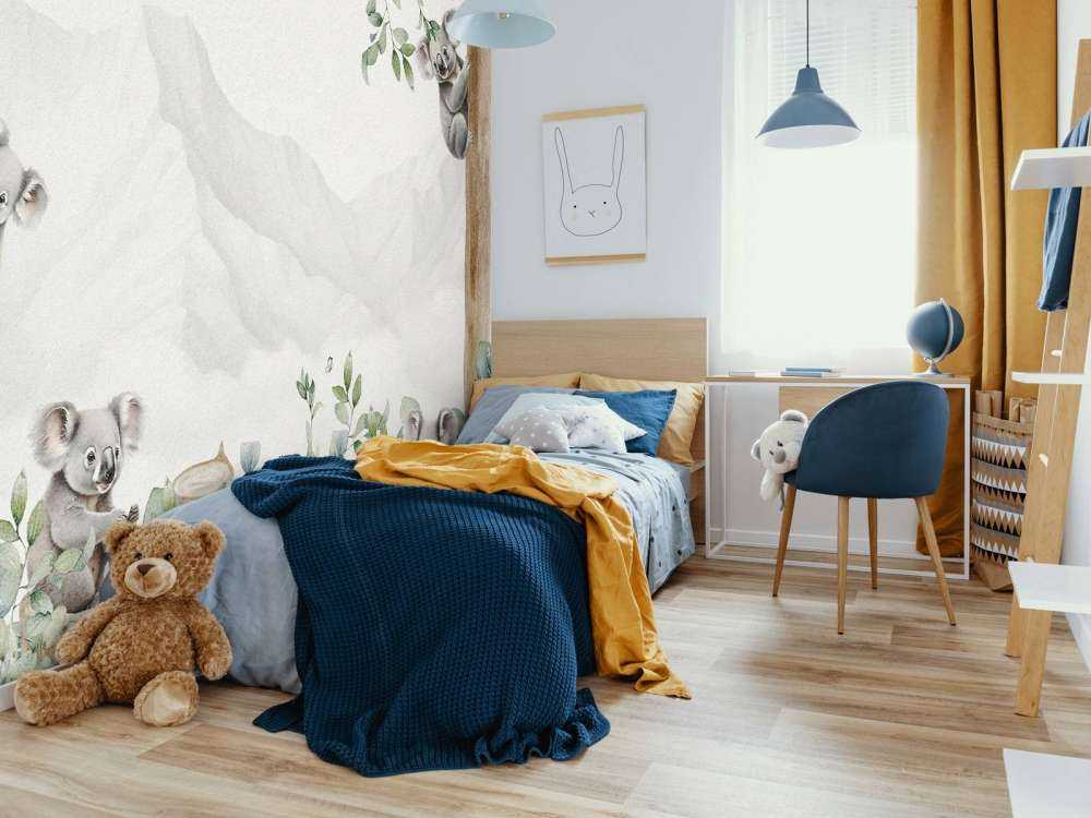 Koala landskap i färg