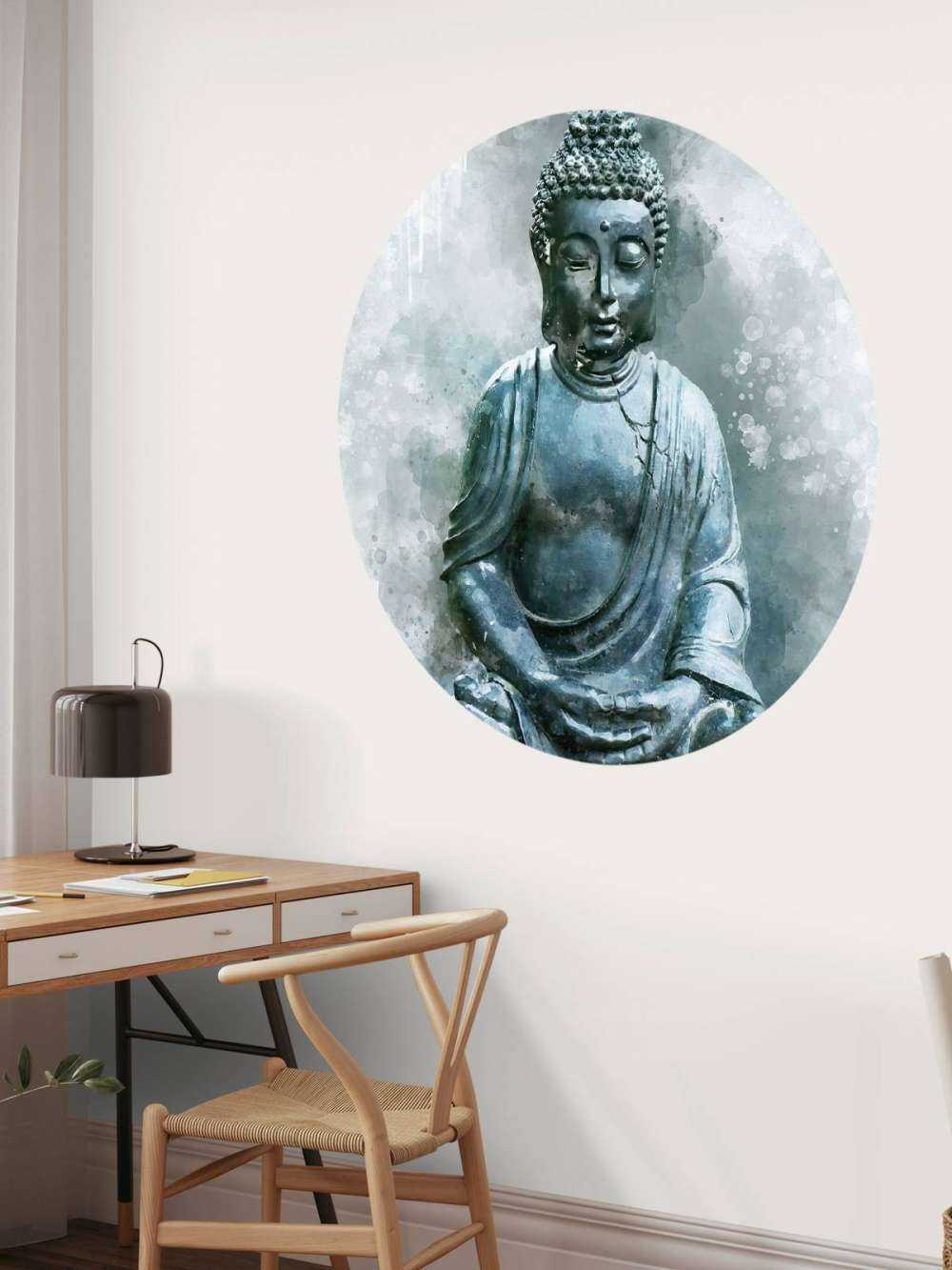 Buddha akvarell