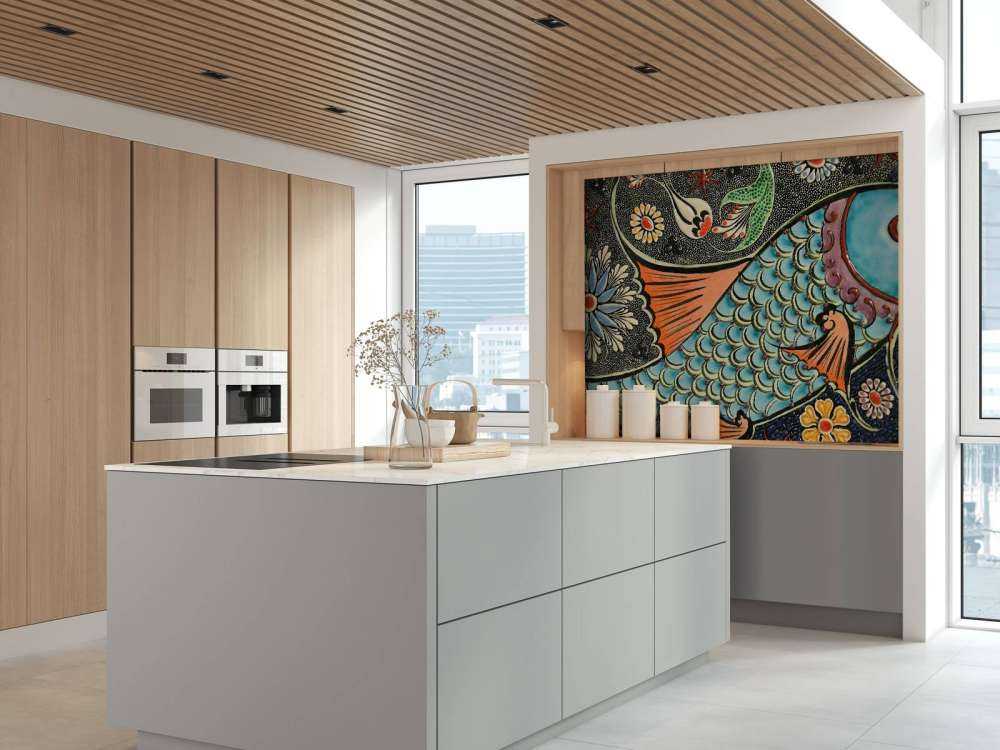 Mosaik fisk