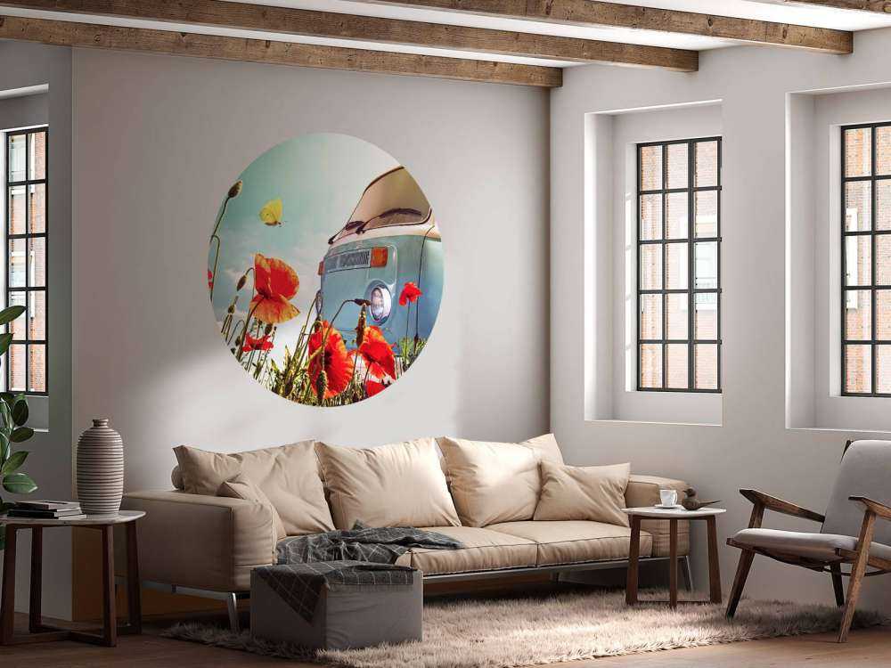 Vintage Volkswagen skåpbil