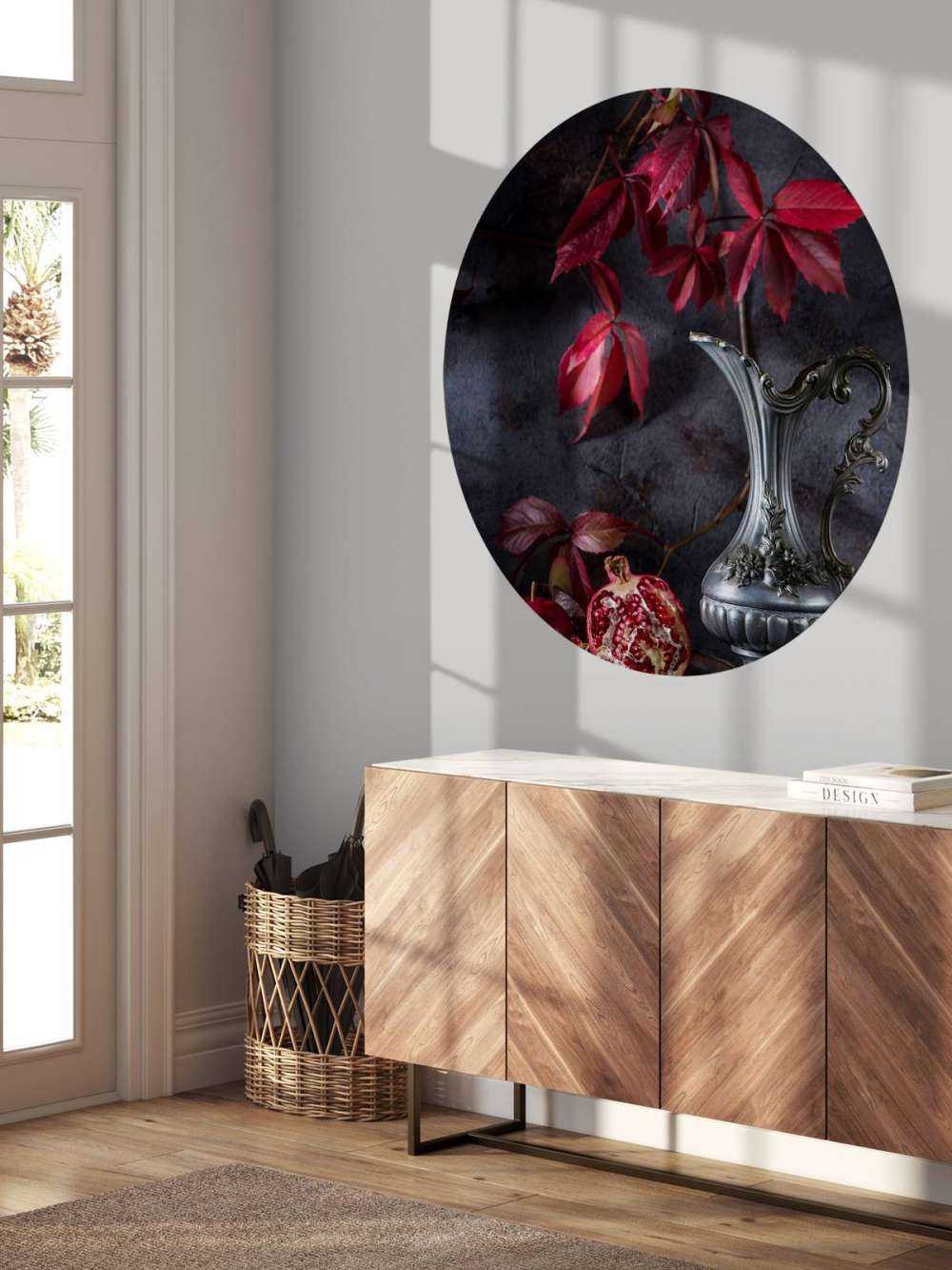 Kan rött vin och röd frukt