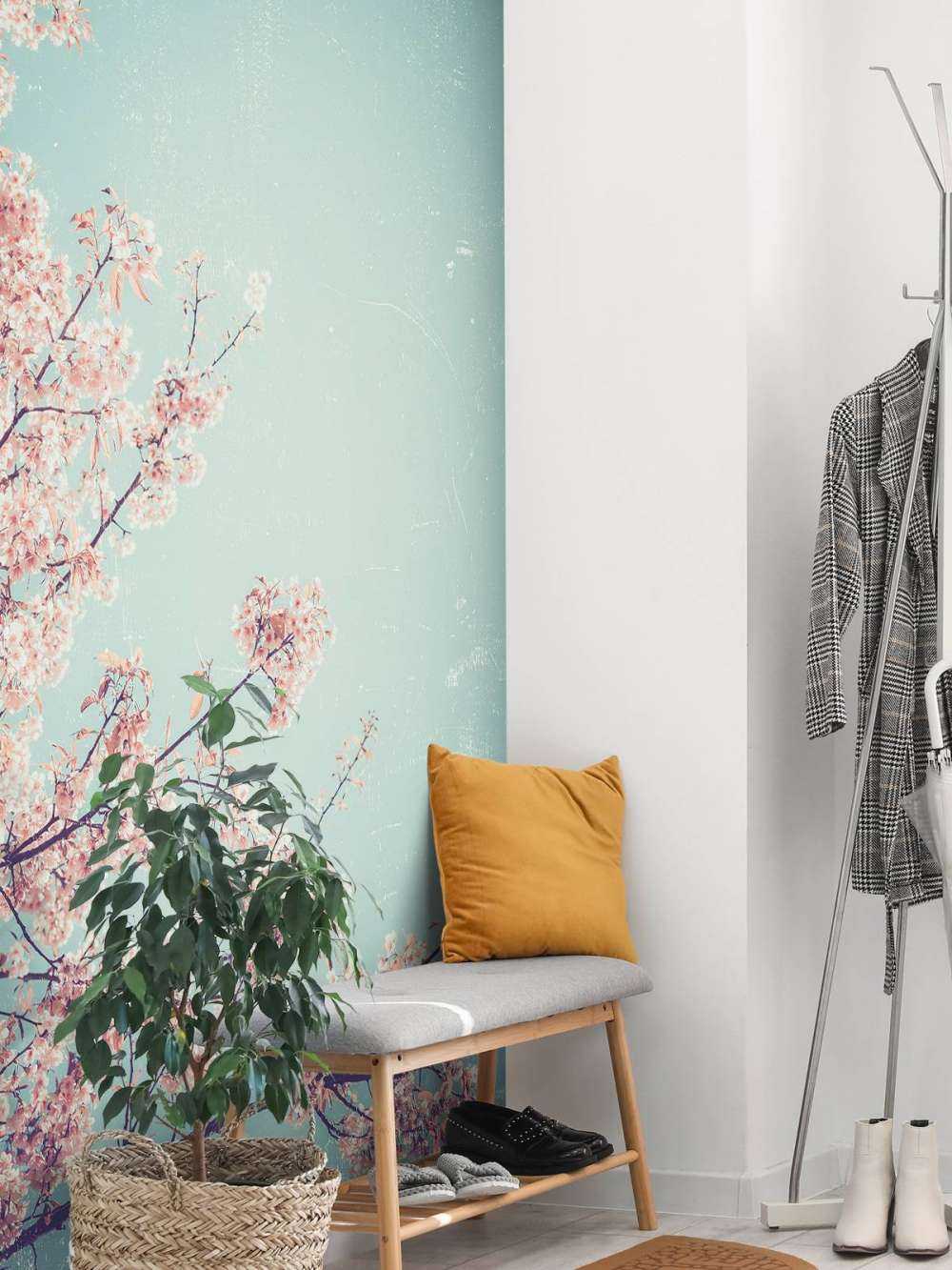 Vintage japanska blommor