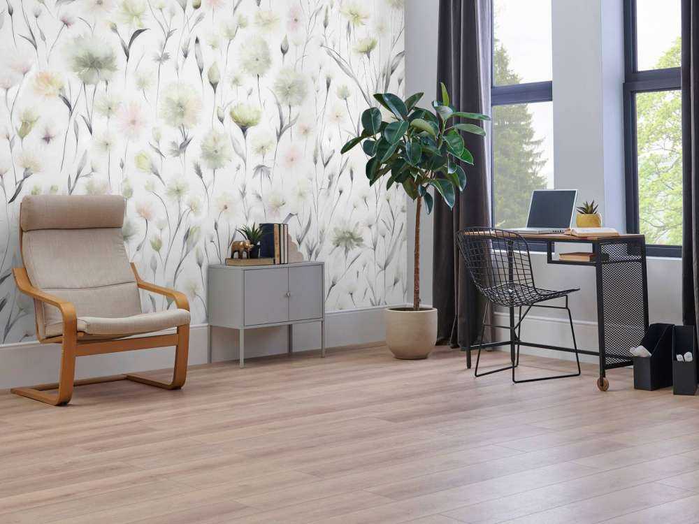 Kornblommor och fältgräs Grönt