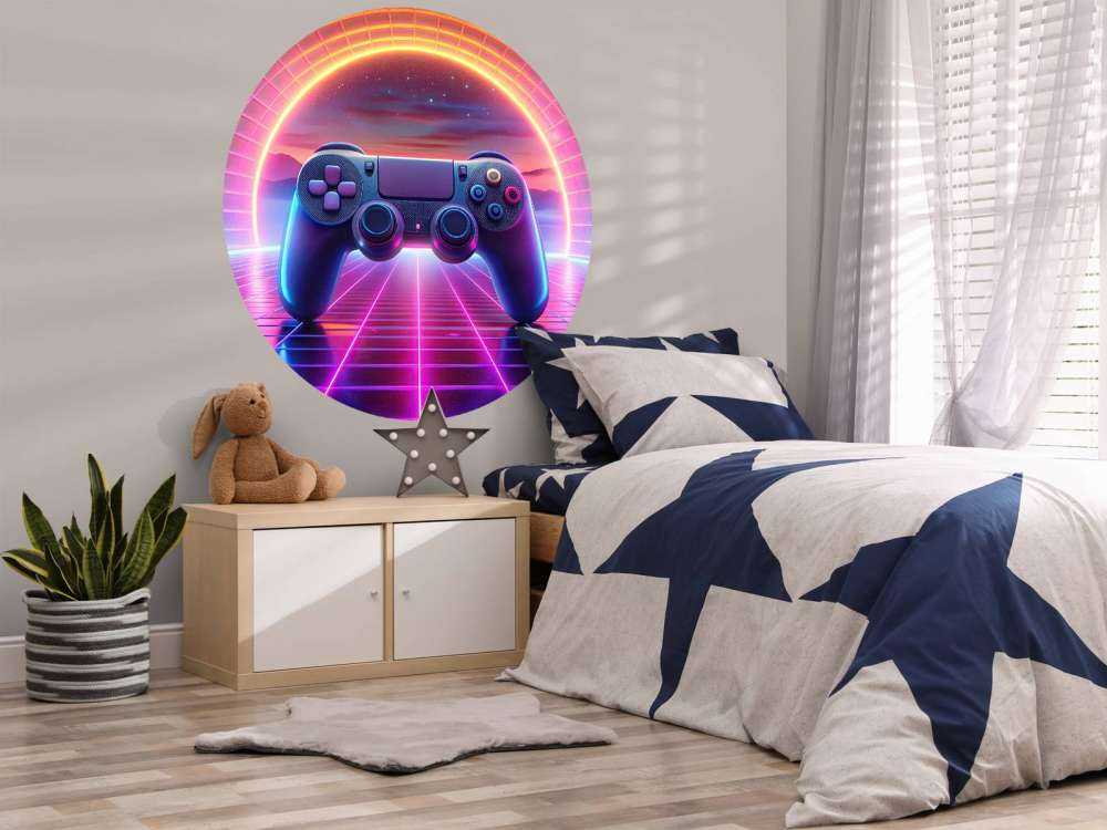 Retro Neon Spelvärld