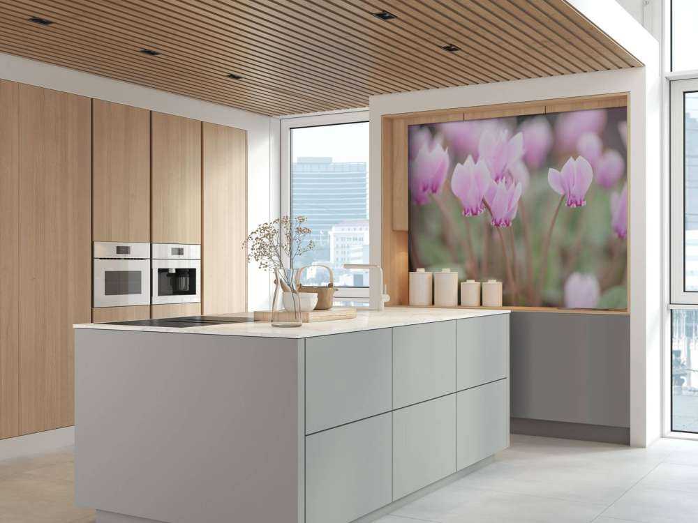 Vackra murgröna blommor