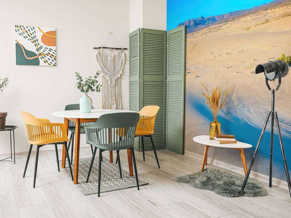 Soluppgång vid sanddyner