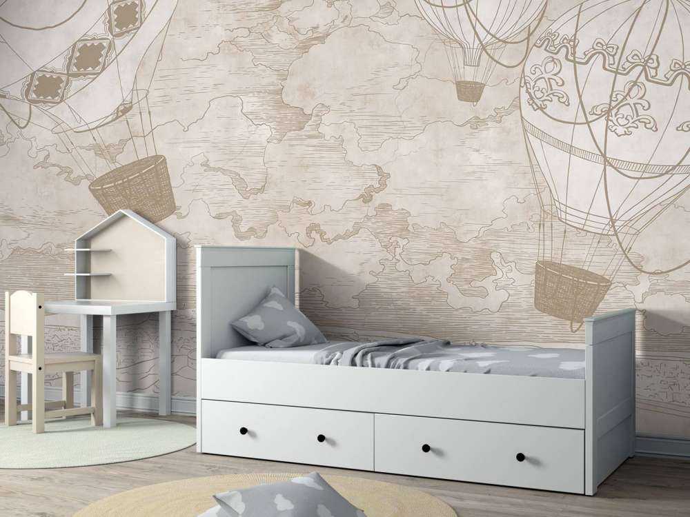 Varmluftsballonger över staden