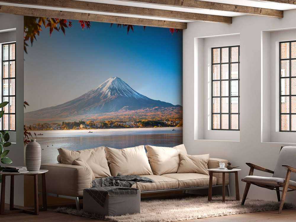 Mount Fuji på eftermiddagen