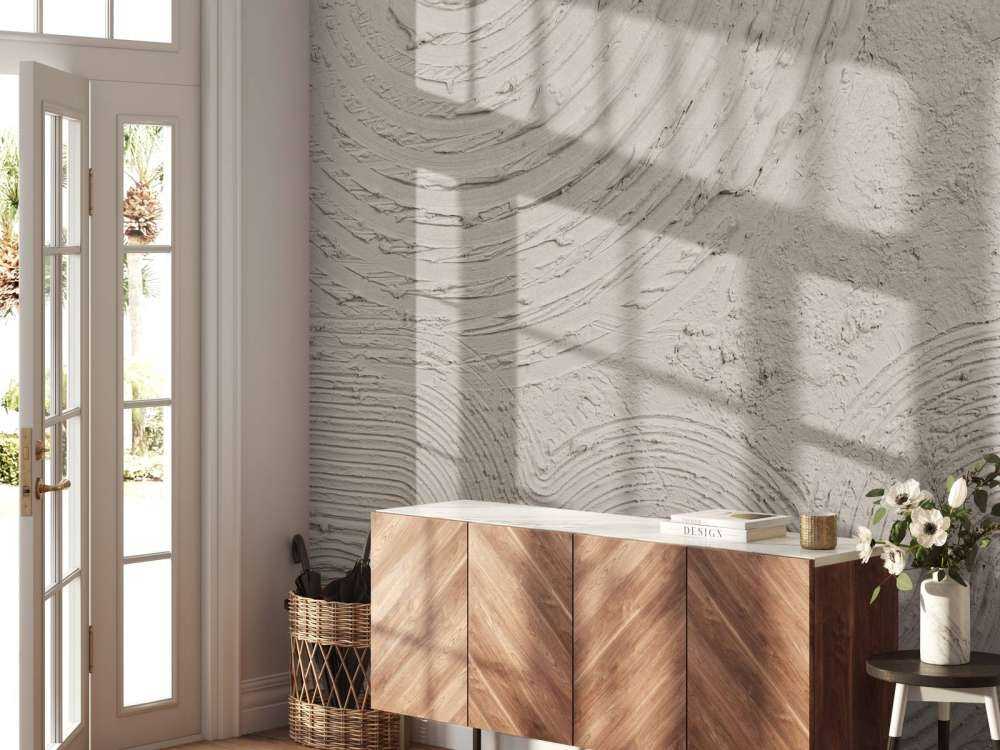 Organiska former och linjer i linne