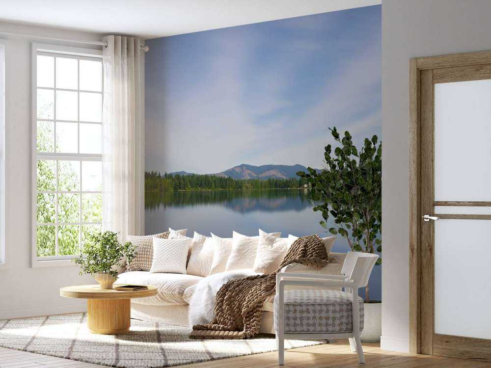 reflektion i sjön