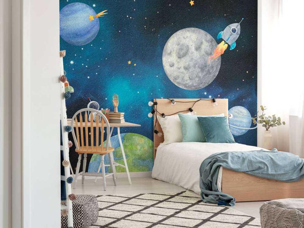 Stellärt Äventyr i Mörkblått