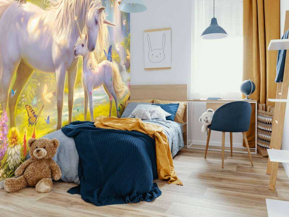 Unicorn And Foal