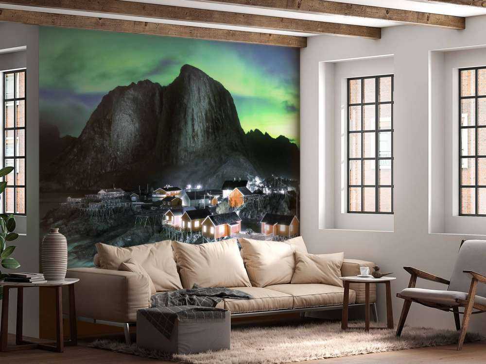 Nordlys over Hamnøy