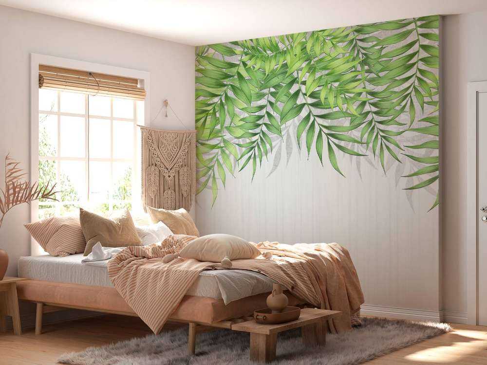 Tropiske blader tekstur