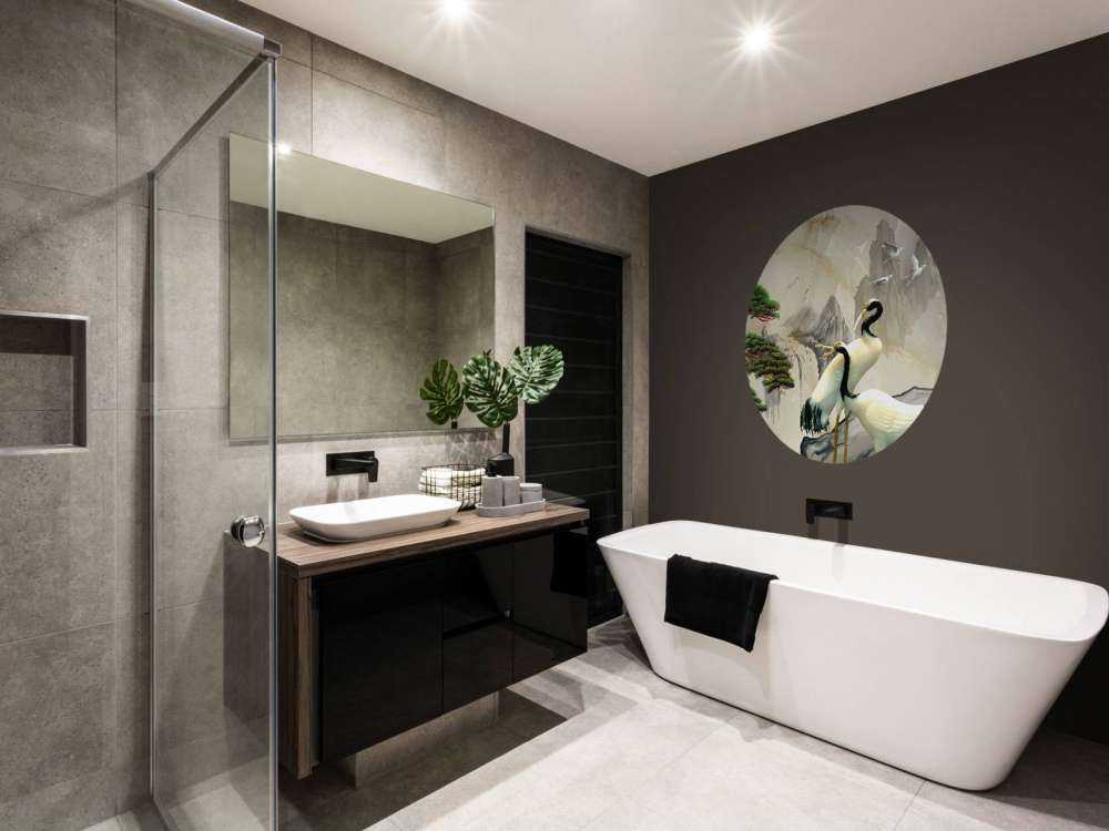 Kraner i en fantasiverden