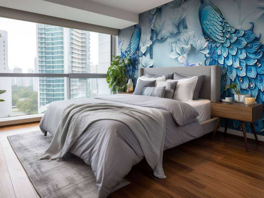 Påfugler og sommerfugler