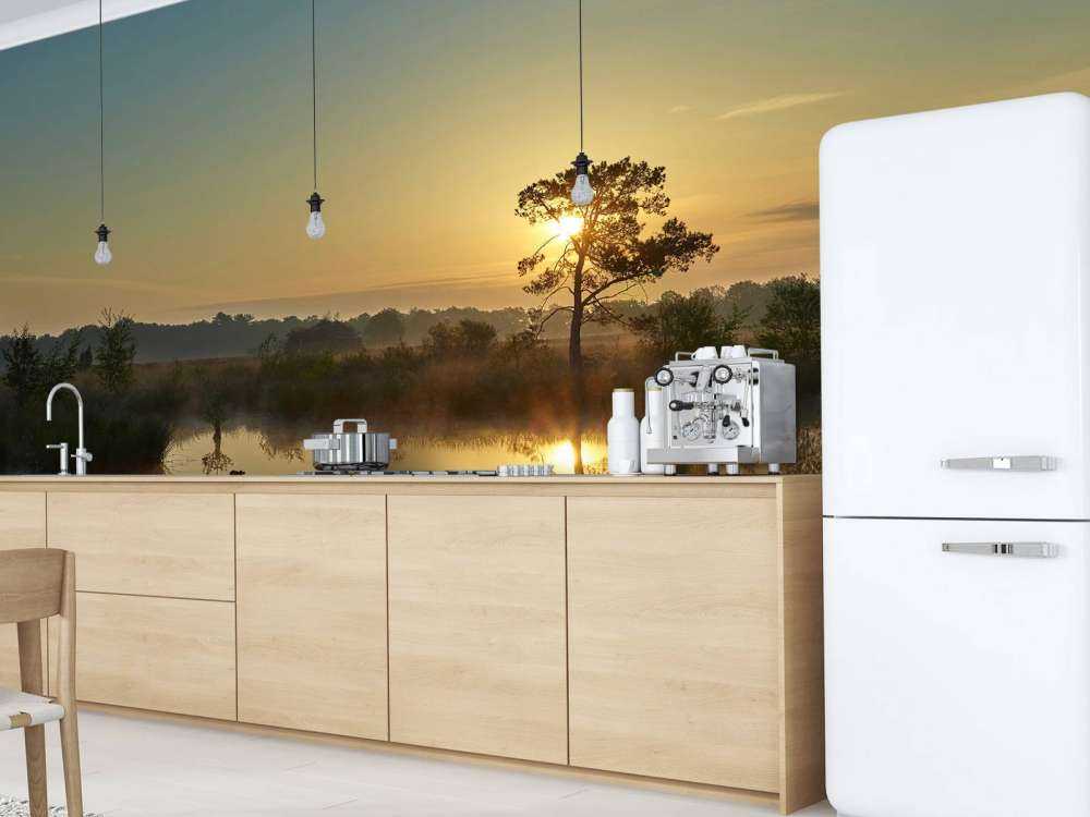 Soloppgang ved bosven