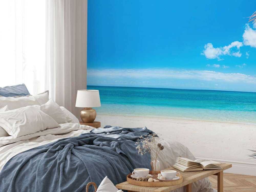 Solsenger på stranden