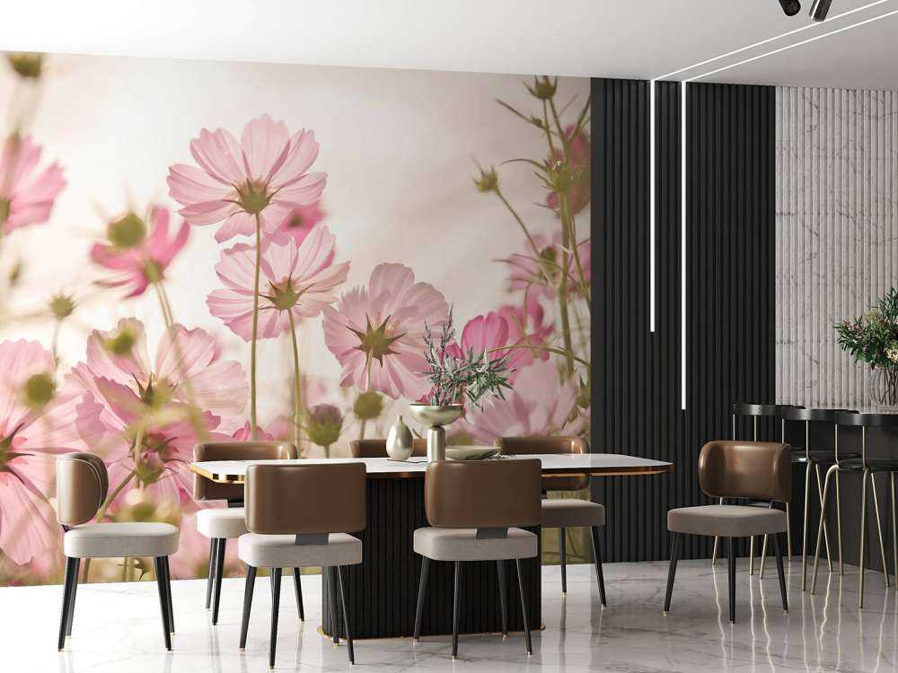 vakre blomsterhage