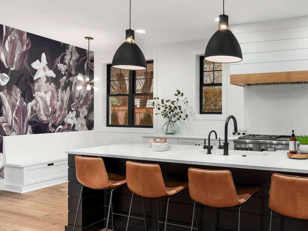 Bukett med rosa pioner