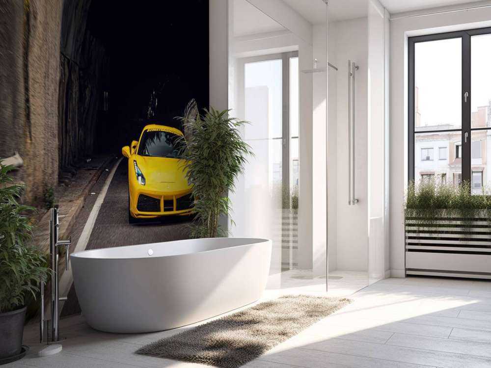 Ferrari 488 GTB på fjellrute