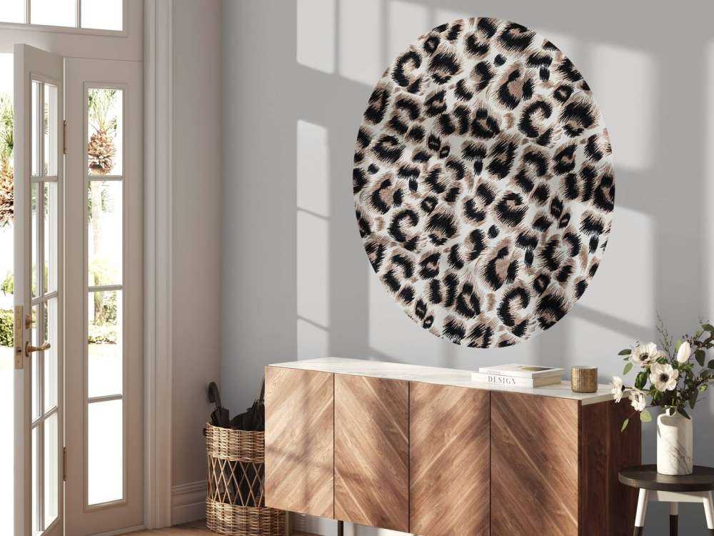 Beige farget panter pels