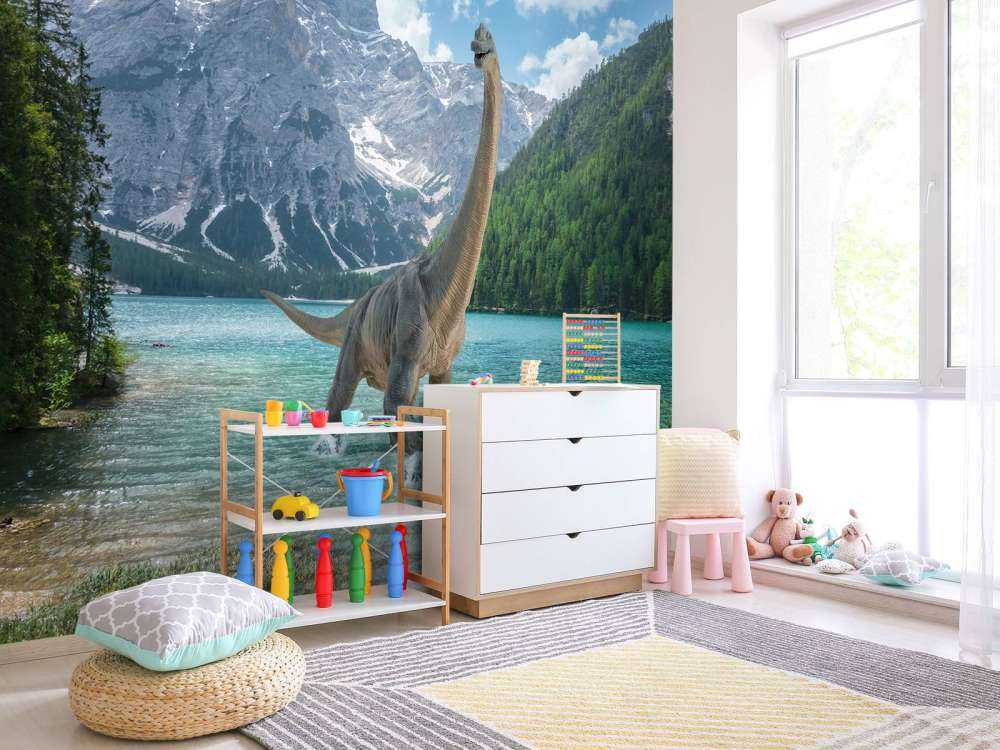 Brachiosaurus i vannet