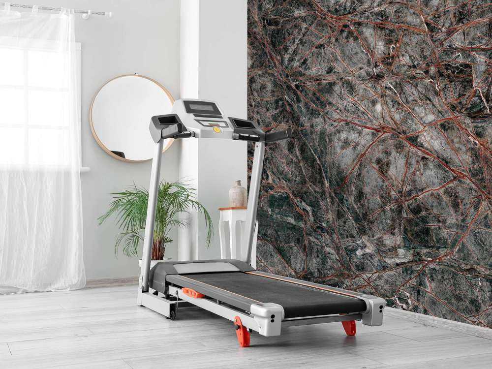 Grå marmor med vakker struktur