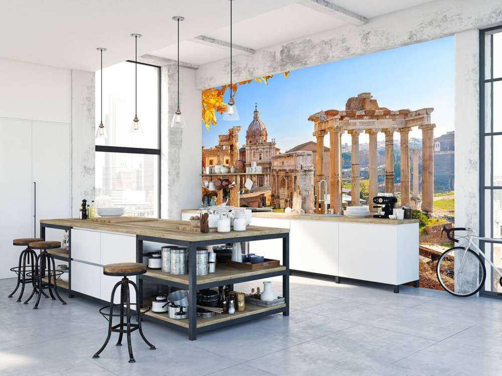Romerske ruiner i Roma