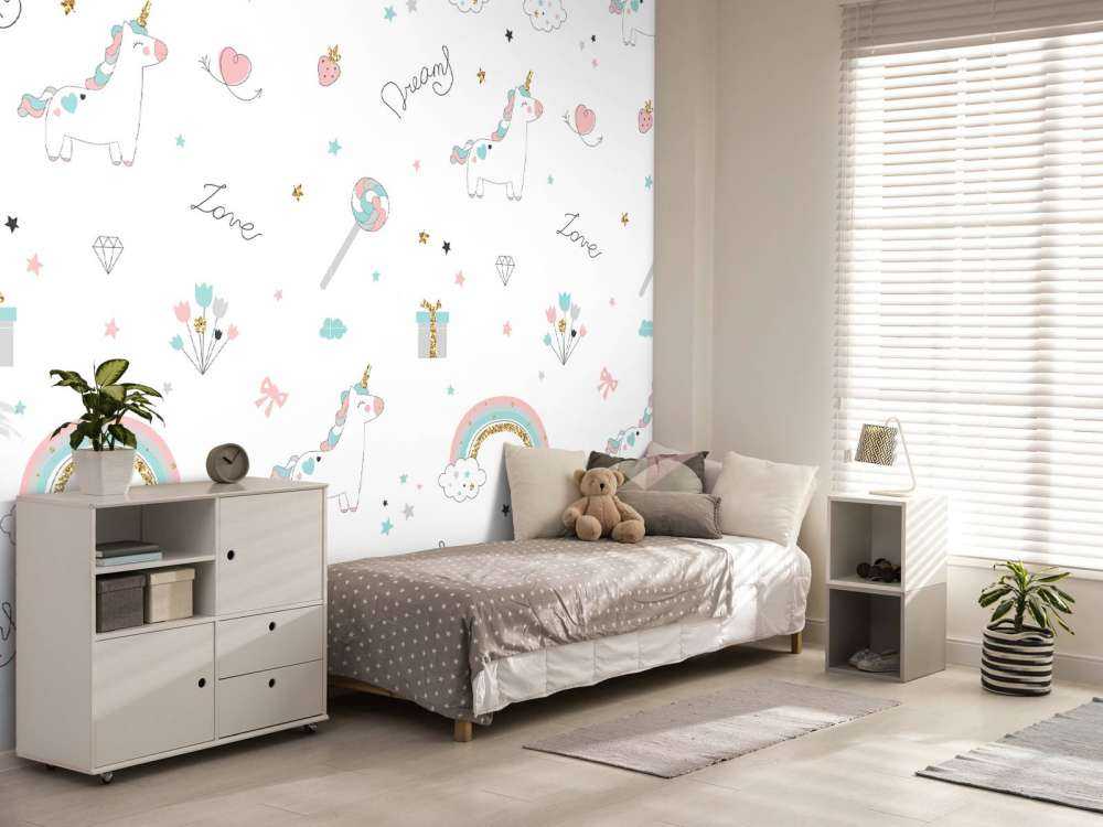 Enhjørninger, regnbuer og glitter