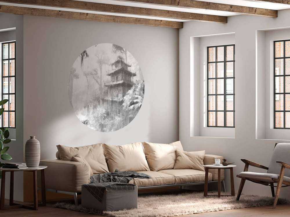 Skjult Hytte i Tåkete Skog