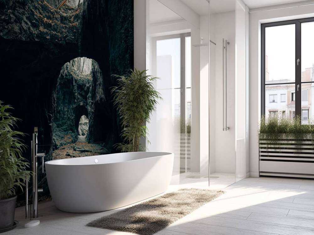 Gamle jerngruver gjenvunnet av naturen