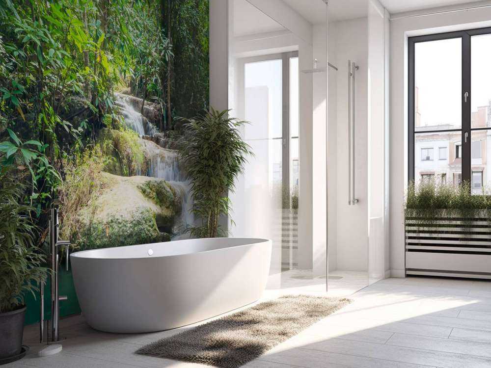 Erawan vattenfall i Thailand