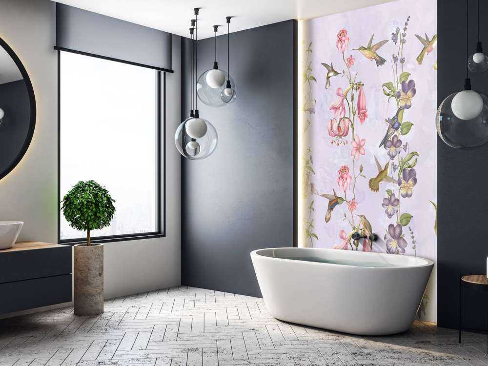 Vädd och trädgårdsblommor Viol