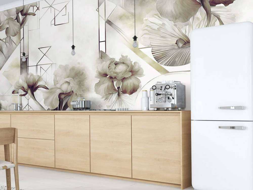 Vattenfärg Geometri Sand