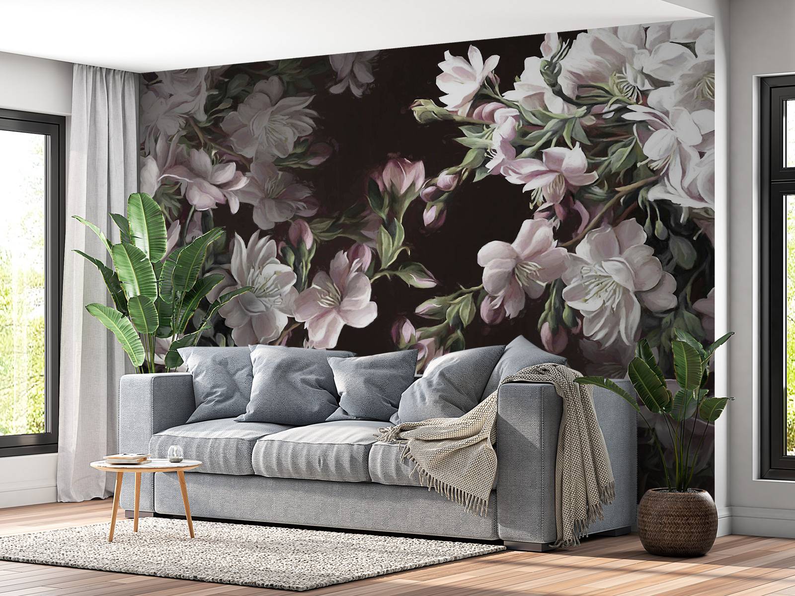 Äppelblom rosa