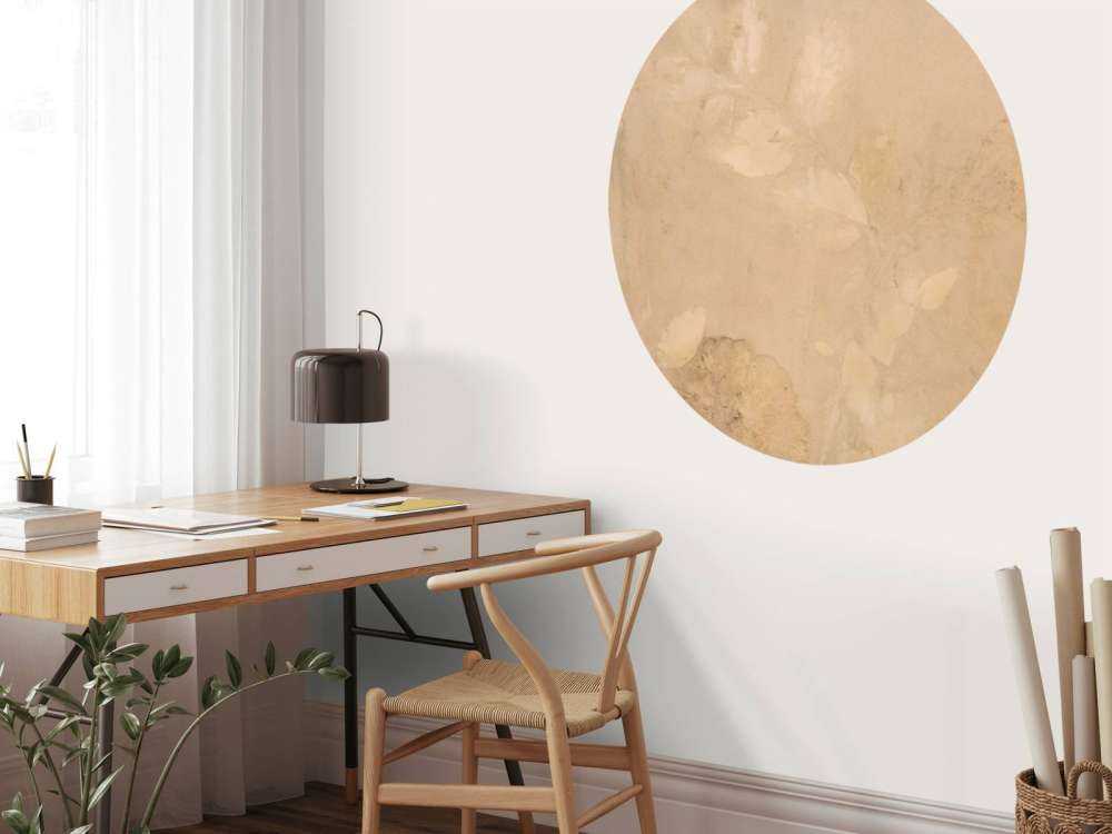 Weegbree och vild geranium - sepia