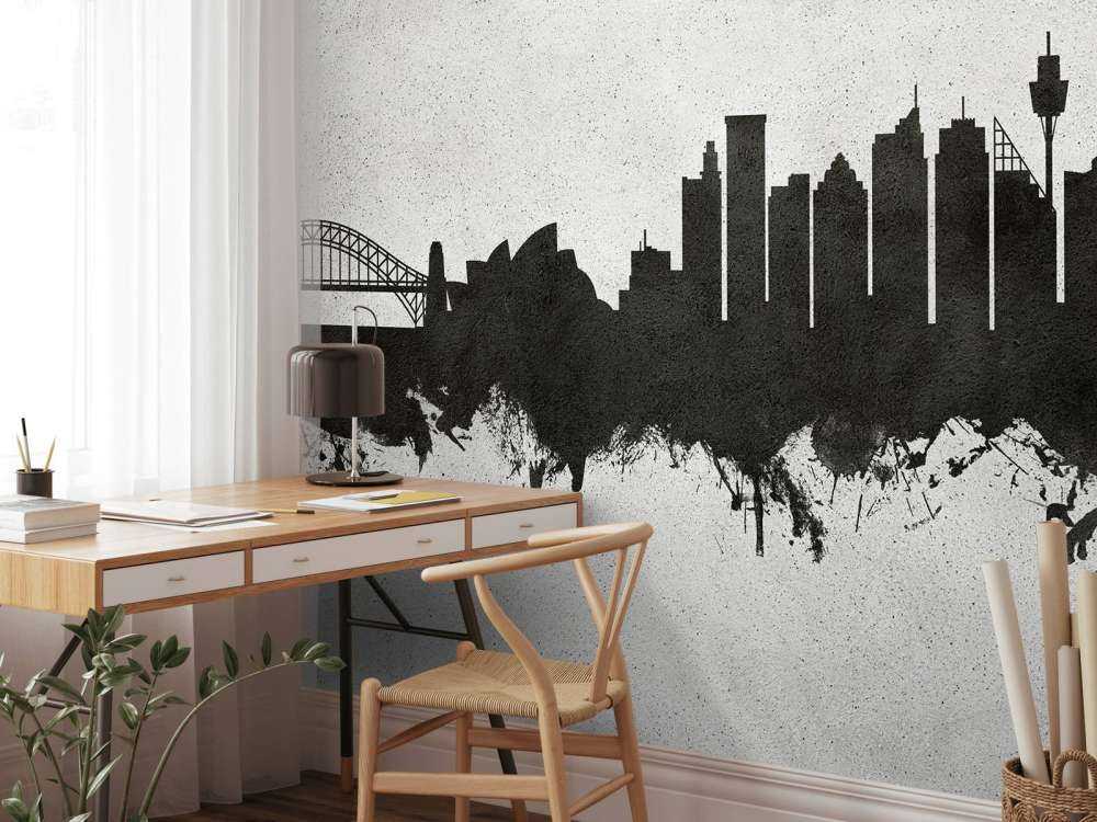 Akvarell silhuett, Sydney