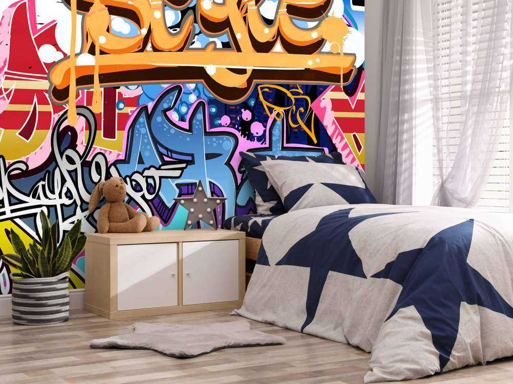 Graffiti text