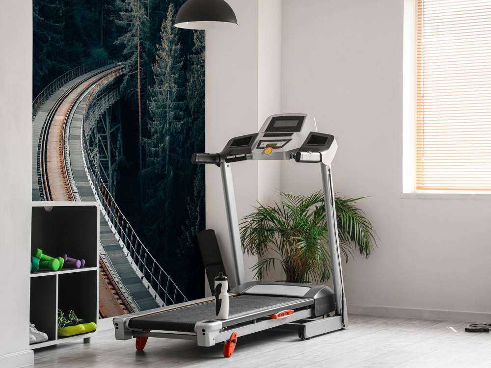 En gammal övergiven järnväg