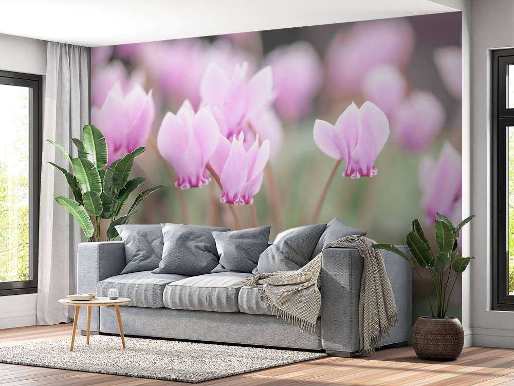 Vackra murgröna blommor