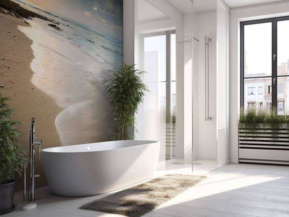 Sol nedgång stranden