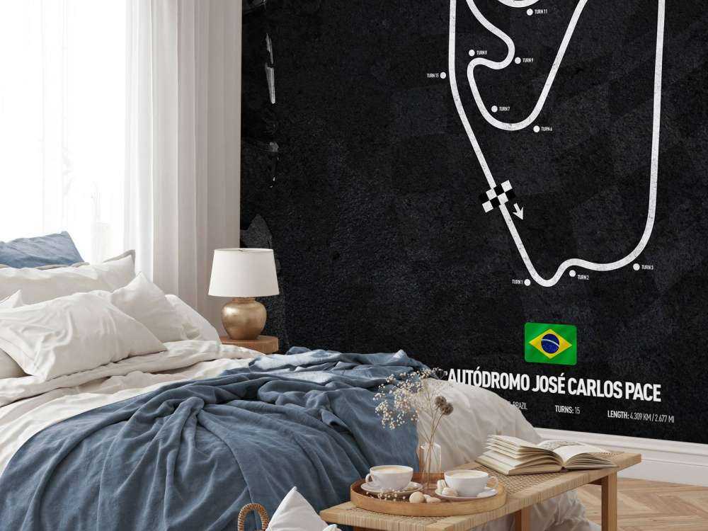 Formel 1 bana - Interlagos São Paulo GP - Brasilien