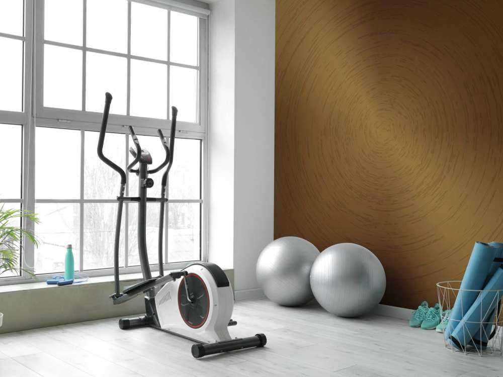 Cirkulär bakgrund i brons