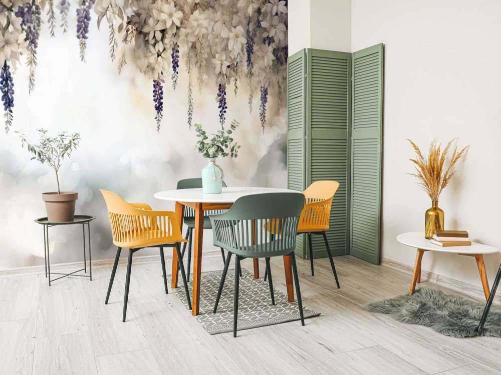 Blid Vistaria Have Gul