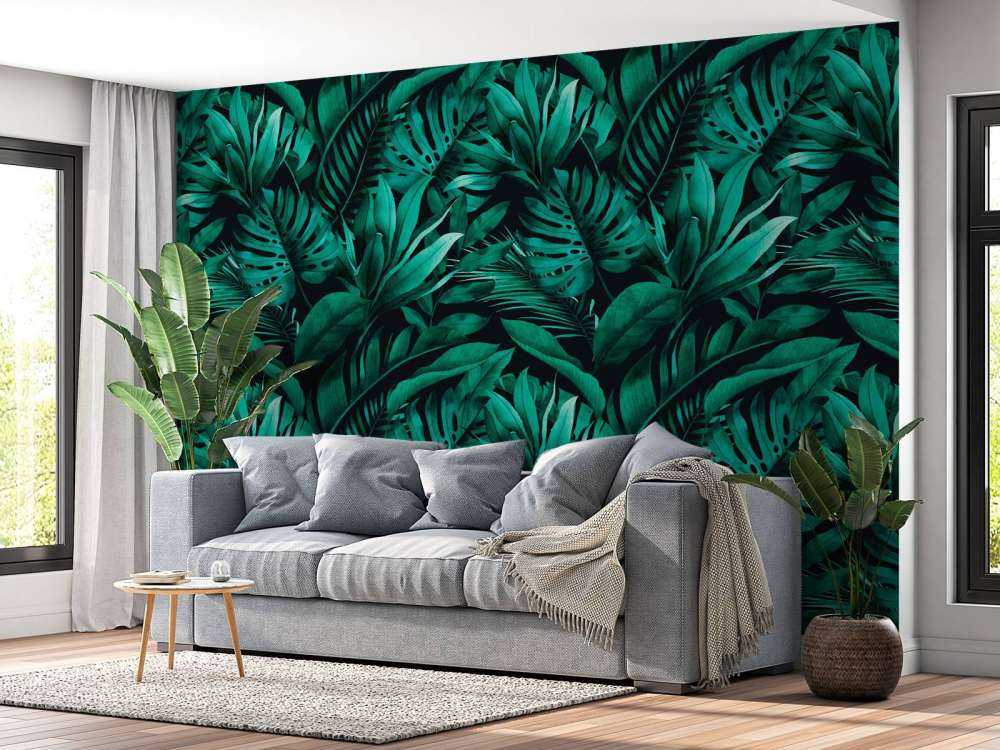 Forskellige grønne blade