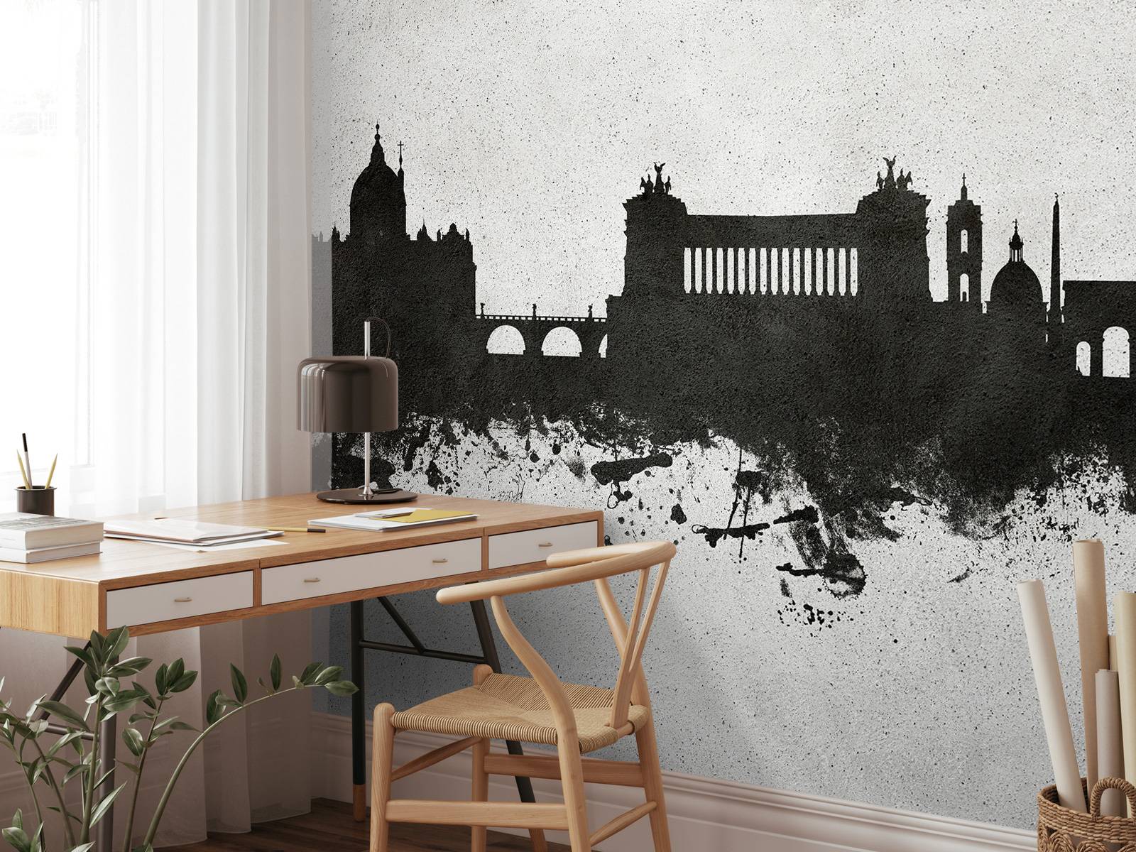 Akvarel skyline, Rom