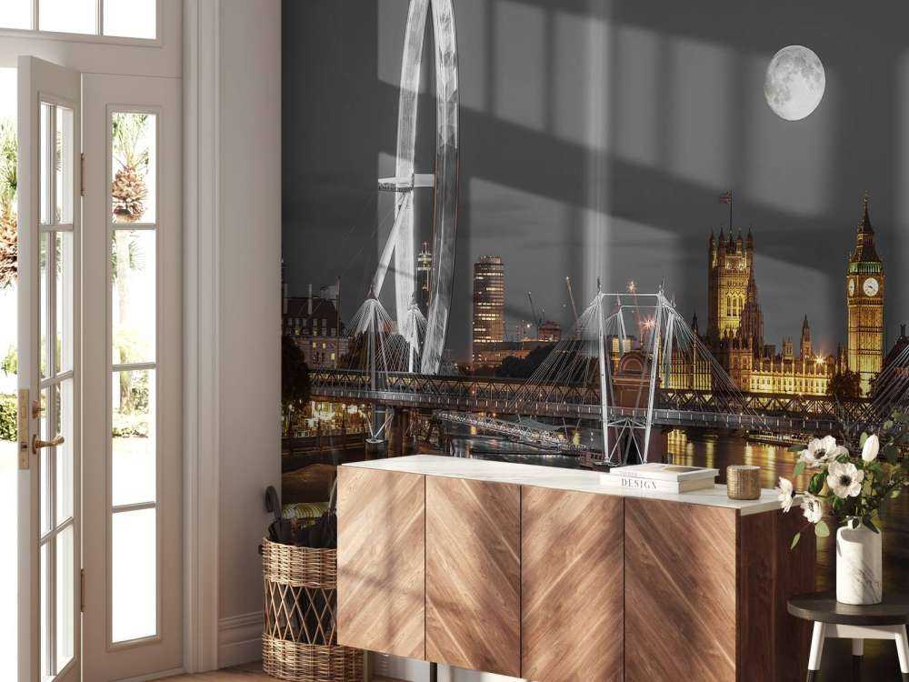 Westminster om aftenen