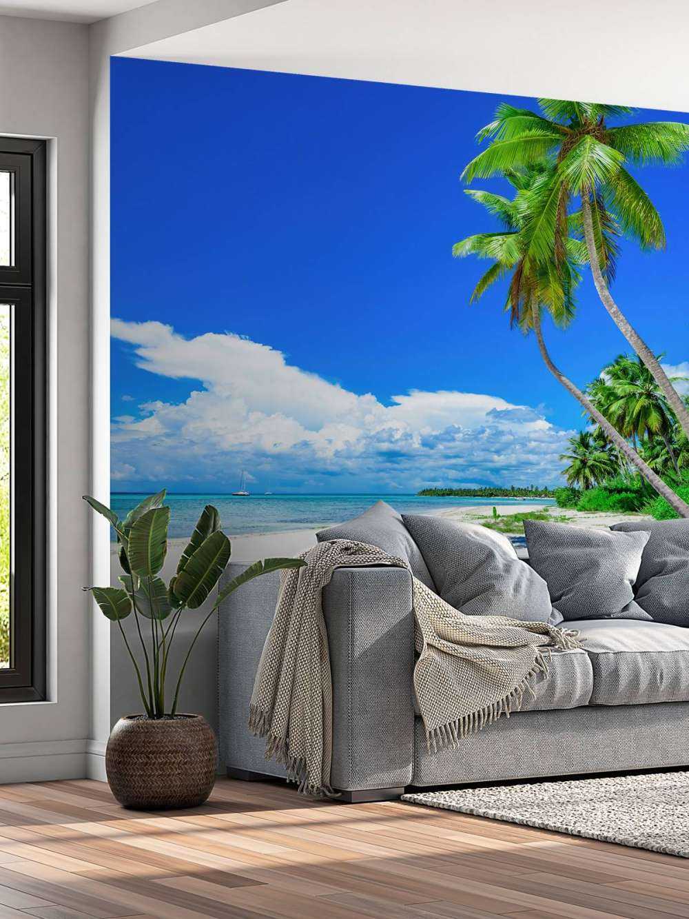 Himmelsk tropisk strand