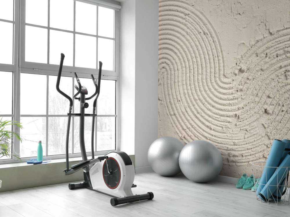 Kunst med teksturer i linned